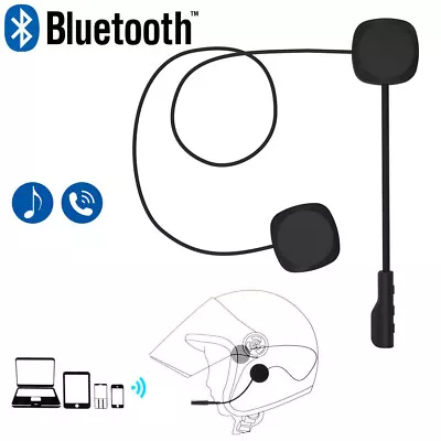 Motorcycle Helmet Headset Wireless Bluetooth 5.0 Headphone Speaker Stereo Sound • $17.48