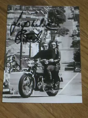 Actress JACQUELINE BISSET Signed 4x6 STEVE MCQUEEN Photo BULLITT AUTOGRAPH 1Q • $19.49