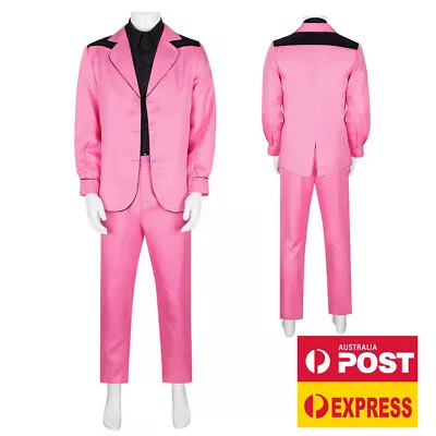 The King Elvis Presley Stage Show Cosplay Full Set Celebrity Costume Halloween • $55.97