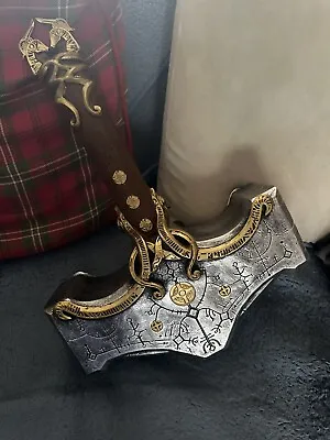God Of War Ragnarok Thor's Mjolnir Resin Hammer Replica Collectors Edition • £100
