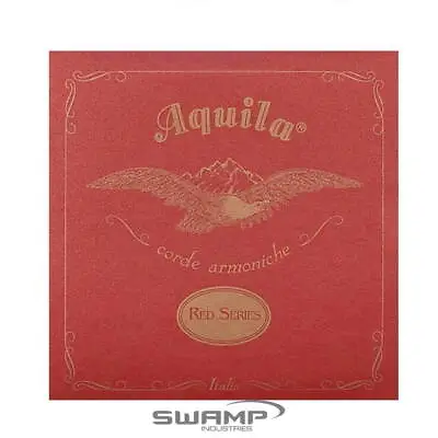 $15.99 • Buy Aquila 88U Red Series Low-G Tenor Ukulele String Set GCEA Tuning Wound Low G
