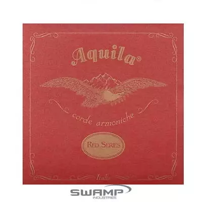 $15.99 • Buy Aquila 88U Red Series Low-G Tenor Ukulele String Set GCEA Tuning Wound Low G