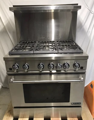 $1600 • Buy JennAir PRG3610NP Pro-Style 36” Slide In Gas Range Stainless