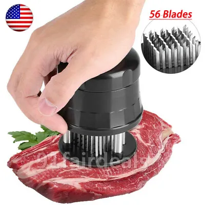 56 Blades Meat Tenderizer Needle Marinade Steaks Flavor Cook Kitchen Tool US • $9.99