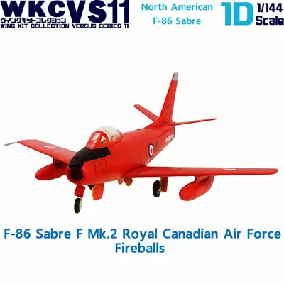 F-Toys 1/144 North American F-86 Sabre F Mk.2 Royal Canadian Air Force Fireballs • $2.99