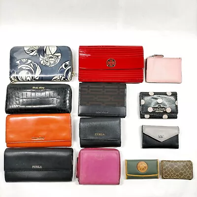 Miu Miu Leather Long Wallet 13 Piece Set 567785 • $20.50