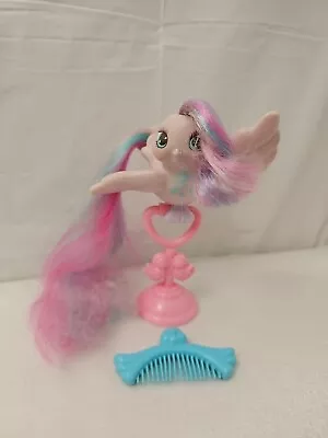 My Little Pony Vintage Fairy Tails Tinsel Tails Original G1 W/ Pink Perch & Comb • $10