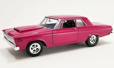 1/18 ( IB )  1965 Plymouth Belvedere Moulin Rouge Violet Limited Edition To 264 • $159.95