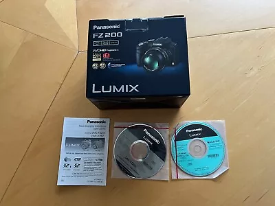 Panasonic LUMIX DMC-FZ200 Camera 12.1 MP 24x Zoom Digital Bridge • £185
