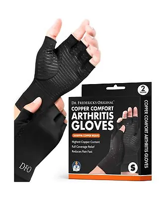 $33.17 • Buy Dr. Frederick's Original Copper Arthritis Glove - 2 Gloves - Perfect Computer...
