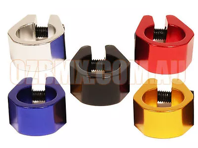 Old School Bmx Tuf-Neck Style Seat Clamp 1 Inch BMX All Colours Available • $10.99