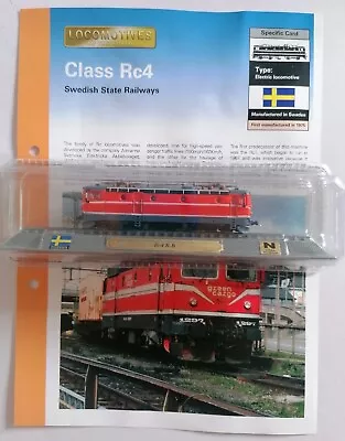 Del Prado Locomotives Of The World Class Rc4 B-B Static Model 1/160 Scale • £2.59