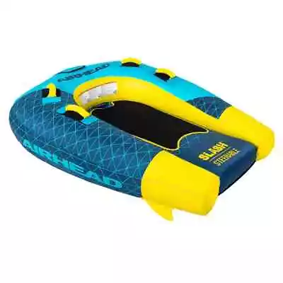 AIRHEAD SLASH STEERABLE TUBE 2 RIDER AHSL32 + FREE SHIPPING Towable Boat Jet Ski • $179.95