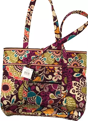 Vera Bradley   Tote Bag  Plum Crazy Brand New • $59.95