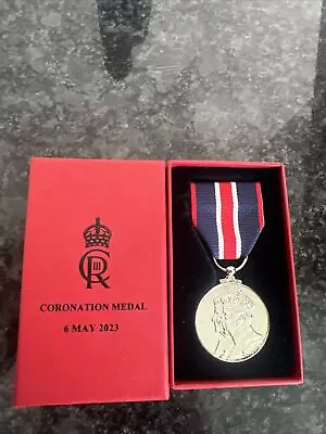 Genuine King Charles Coronation Medal  2023 Personal Issue • £160