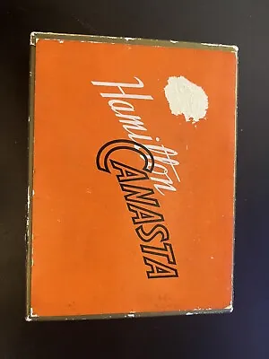 Playing Card Vintage 1 Sealed Deck Canasta Double Hamilton • $15