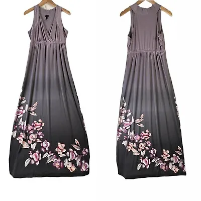 SOMA Sleeveless Stretchy Soft Purple Maxi Dress M • $16