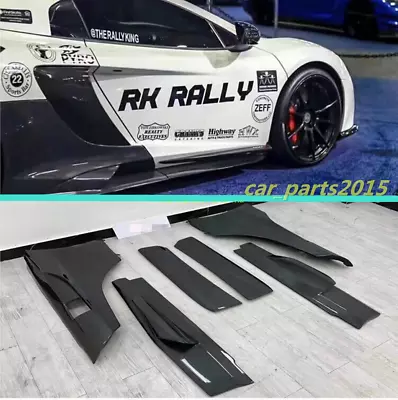 For Mclaren Mp4-12c 650s 2012-17 675lt Style Carbon Fiber Sideskirts Side Skirt • $1423.79