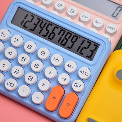£10.31 • Buy 12-digit/Precise - With Large Lcd Display Big Round Button Key Calculator 