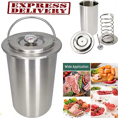 Meat Press Stainless Steel Ham Maker Homemade Healthy Bacon Mold Boiler Machine • $39.99