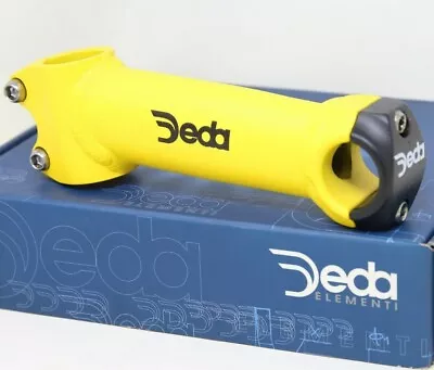 NOS DEDA ELEMENTI LYNX AHEAD A-HEAD STEM 130mm 1  INCH CLAMP 26.0 YELLOW VINTAGE • $49