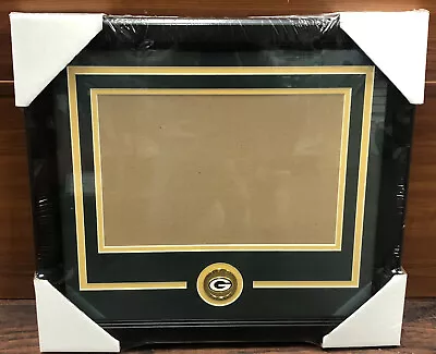 Green Bay Packers New 12x8 STOCK CERTIFICATE Team Medallion Frame Kit • $49.99