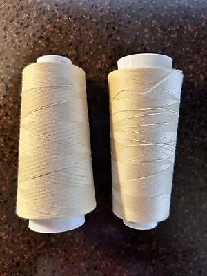 Maxi-Lock Serger Thread - Natural - Lot Of 2 • $5.99