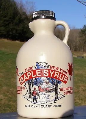 Three Creeks Farm Pure New York Maple Syrup Quarts Light Golden / Delicate • $25