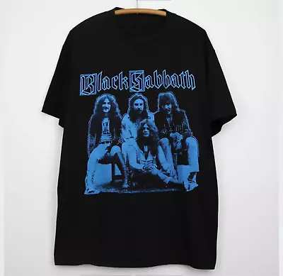 Vtg Black Sabbath Band For Fans Cotton Black Full Size Men Women Shirt AM247 • $18.99