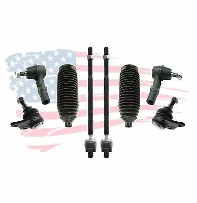 8 Pc Suspension Kit For Volkswagen Golf Beetle Jetta Tie Rod Ends Ball Joints • $34.97