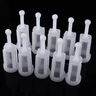 10x Auto Car Parts Disposable Gravity Feed Filter Paint Spray Gun Mesh Strainer • $4.02