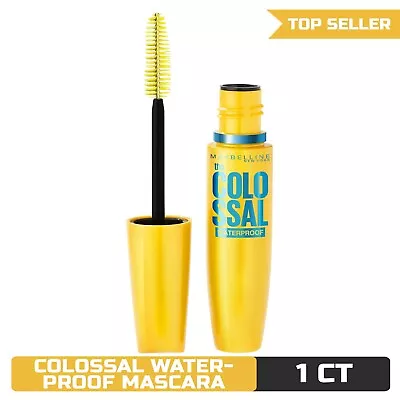 Maybelline Volum' Express Colossal Waterproof Mascara Makeup Volumizing 1 Ct • $9.30