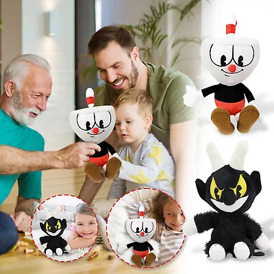 New Soft Plush Doll Cuphead And Friends Game Stuffed Toy Gift Decor For Kids • $17.26