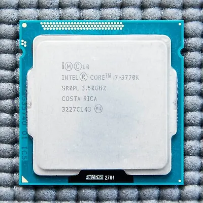 £64.50 • Buy Intel Core I7 3770K 3770 K 3.5GHz LGA1155 Processor CPU *TESTED*
