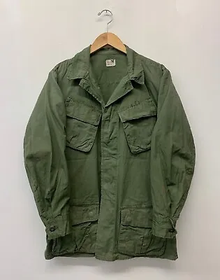 Jungle Fatigue Shirt Vietnam War Dated 1968 Size Small / Long US Army S-97 • $120