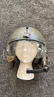 U.S. Vietnam War Helicopter Pilot Gentex Helmet 1962 With Visor And Named Bag • $500