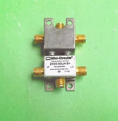 1PC Mini-Circuits ZX05-63LH-S+ 750-6000MHz SMA RF Coaxial Mixer P4195B YL • $95