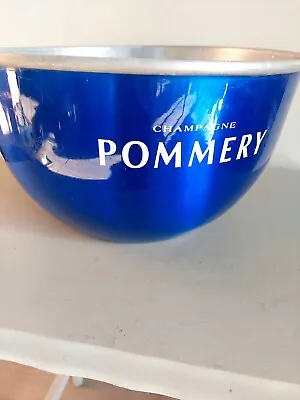 Pommery Champagne Ice Bucket Extra Large 37cm Diameter 21cm Height Well Used  • £45