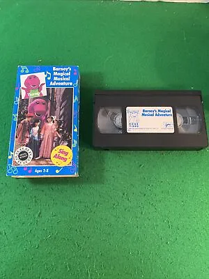 $8 • Buy Barney - Barneys Magical Musical Adventure (VHS, 1993)