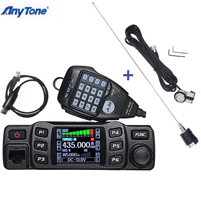 AnyTone AT-778UV Dual Band Mobile Car Radio VHF&UHF 2 Way Radio +USB And Antenna • $158.86