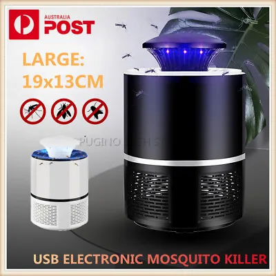 New USB Mosquito Insect Killer Electric LED Light Fly Bug Trap Catcher Lamp AU • $13.87