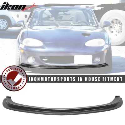 Fits 01-05 Mazda Miata MX-5 MX5 DS Style Front Bumper Lip Spoiler Unpainted PU • $64.99