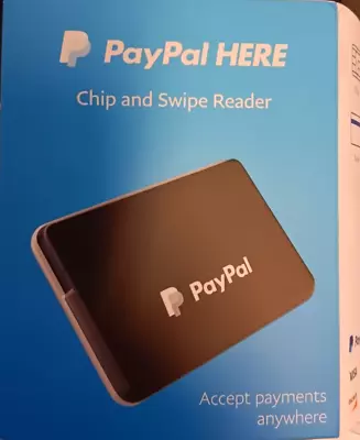 PayPal Here Chip And Card Swipe Reader Credit & Debit Cards Mobile  • $24.99