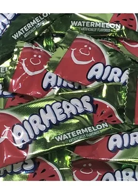 Air Heads Watermelon ￼Mini Bars  ( ONE Pounds ) AirHeads Lb Bulk Candy Treats • $11.75
