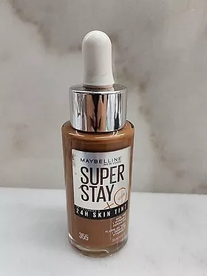 Maybelline Super Stay 24HR Skin Tint Foundation With Vitamin C - 1 Fl Oz 355 • $10