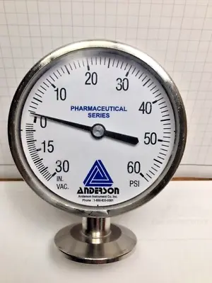 $34.99 • Buy Anderson Pharmaceutical Series, Pressure / Vacuum Gage EM031010041025A