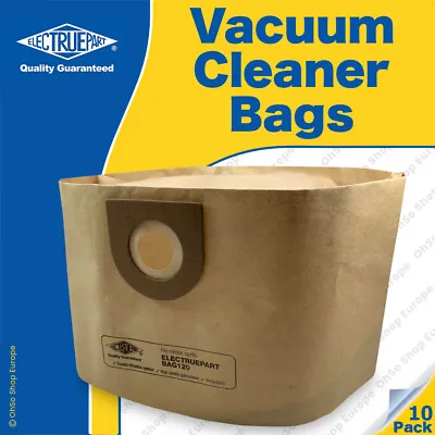 Pack Of 10 VAX Vacuum Cleaner Dust Bags 6151T 7131 8131 9131 POWA4000 • £11.74