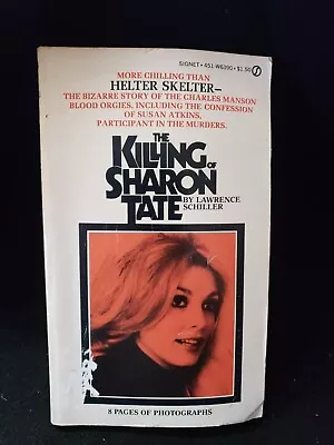 The Killing Of Sharon Tate By Lawrence Schiller 1st Ed 4th Print 1970 Vtg PB • $19.95