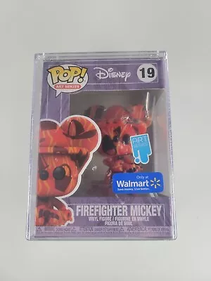 Funko Pop Firefighter Mickey #19 Disney Art Series Walmart Exclusive Figure NEW • $24.99