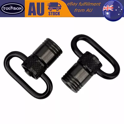 Tourbon Push Button QD Quick Detach/Release Rifle Sling Swivel Mount Tactical AU • $16.99